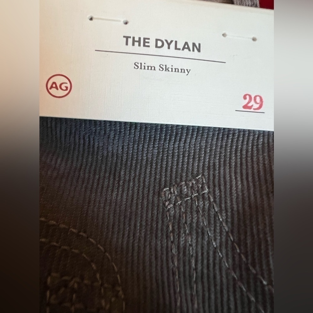 VG CORDUROY DYLAN SLIM SKINNY GRAY PANTS NEW WITH TAGS 29 - Picture 10 of 13